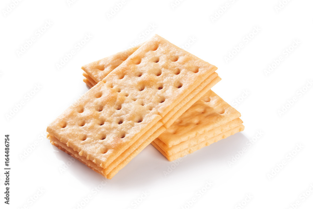 Tasty biscuits isolated on white background. Tasty biscuits isolated on white background.