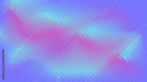 Blue violet gradient in low poly