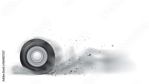 wheel burn out
