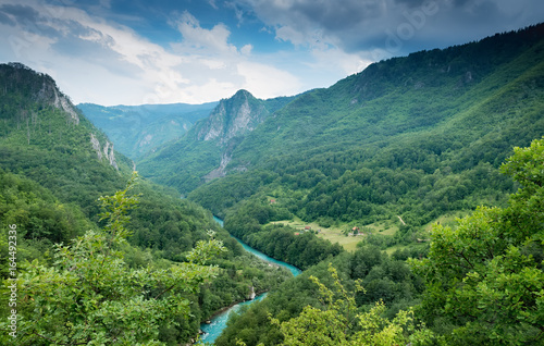 Tara river canyon, Montenegro..