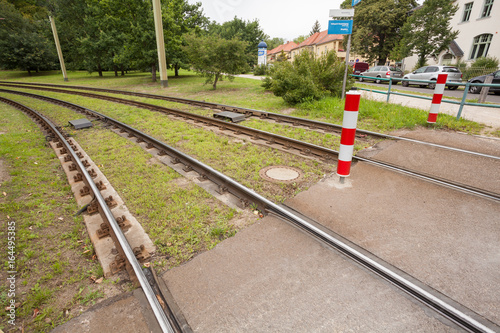 Straßenbahnschienen