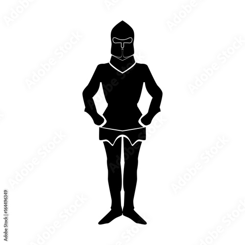 Armour black icon .