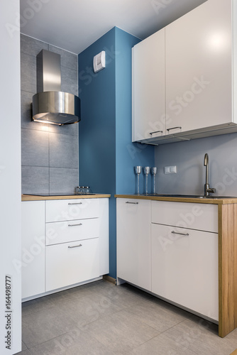 Modern interior design kitchen