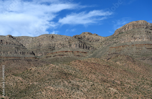 Viewpoint on Diamond Bar Road, Meadview, Arizona. Grand Canyon National park, USA