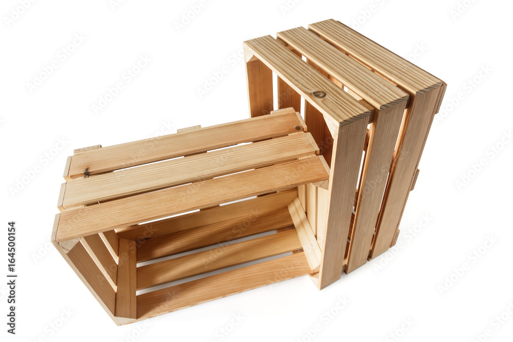 Wooden boxes Wooden boxes
