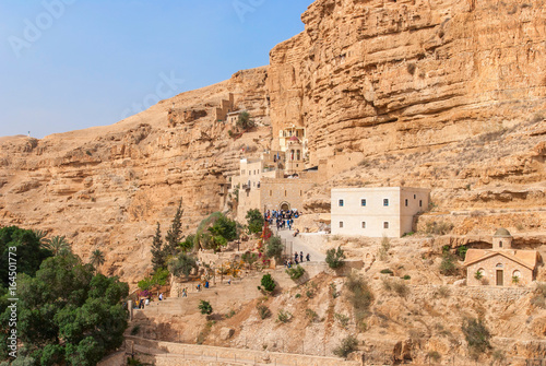St. George Orthodox Monastery is located in Wadi Qelt.