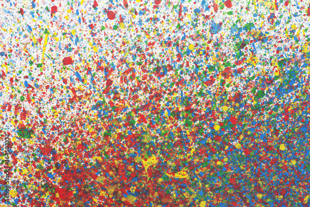 Fototapeta premium Kolorowe tło z plamami akwarela