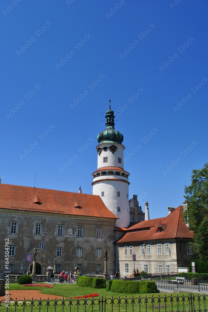 Zamek, Nowe Miasto nad Metują