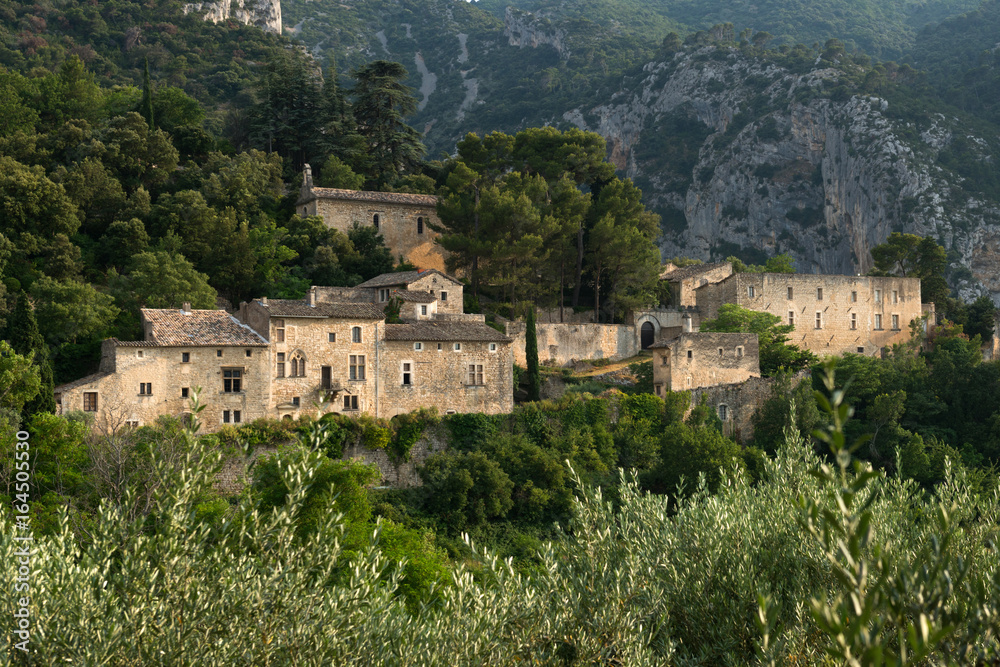 Oppède le Vieux, altes Dorf in der Provence, Luberon, Frankreich