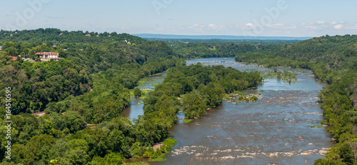 Φωτογραφία Potomac River Near Harpers Ferry, West Virginia Aerial View From Maryland Height