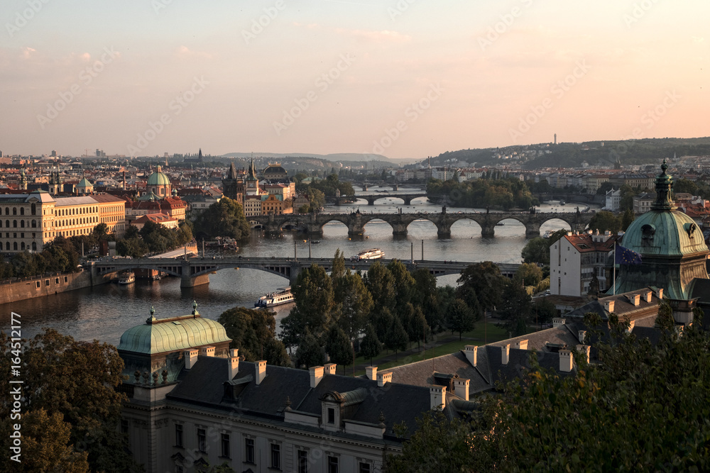 Obraz premium Vistas de Praga