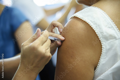 Vaccination against influenza vaccine