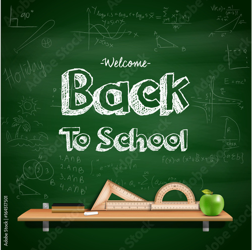 Back to school background