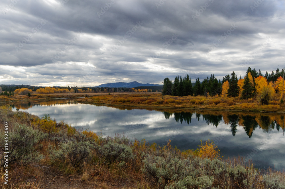 Autumn at Oxbow Bend