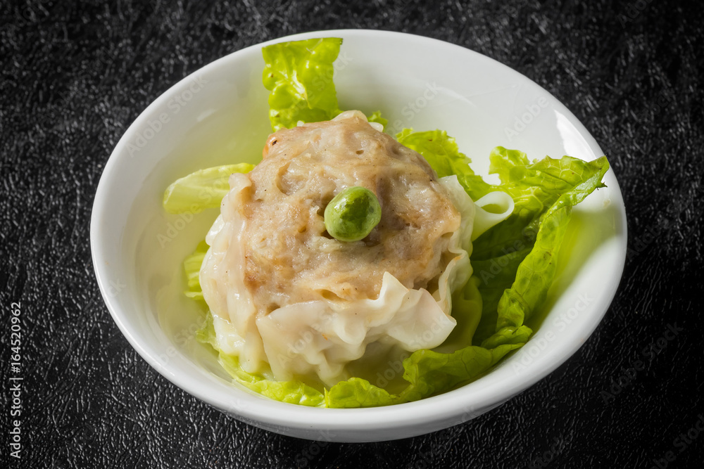 シュウマイ steamed meat dumpling (Chinese-style) シュウマイ steamed meat dumpling (Chinese-style)