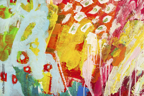 Detail of the Painting as a Background