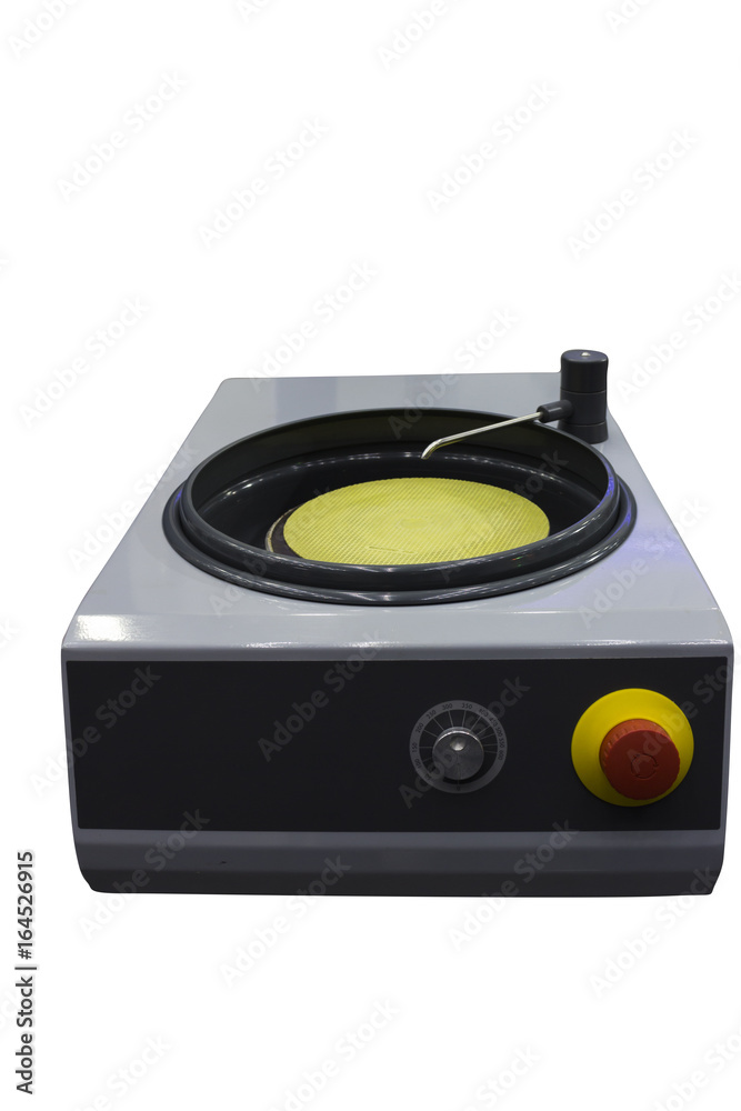 Fototapeta premium Grinding and Polishing machine for laboratory
