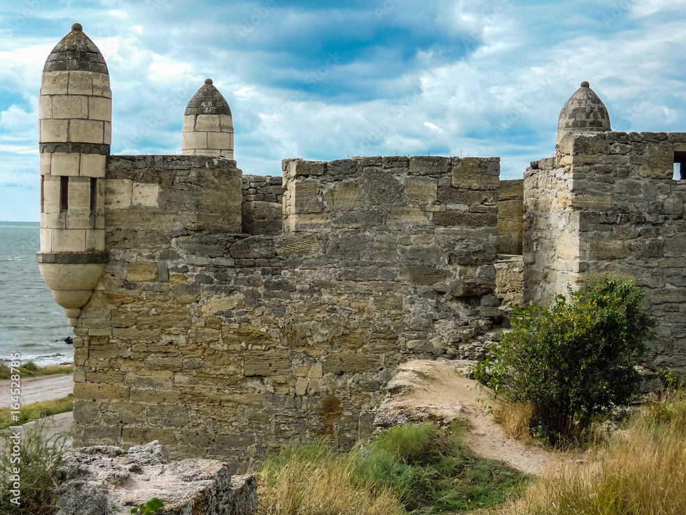 The fortress of Yeni-Kale is located on the shore of the Kerch Strait in the north-eastern part of the city of Kerch. It was built by the Ottomans in 1699-1706
