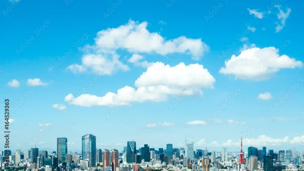 4K・東京風景・タイムラプス 4K・東京風景・タイムラプス