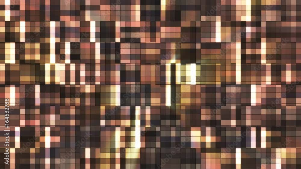 Broadcast Twinkling Squared Hi-Tech Blocks, Brown, Abstract, Loopable, 4K Broadcast Twinkling Squared Hi-Tech Blocks, Brown, Abstract, Loopable, 4K