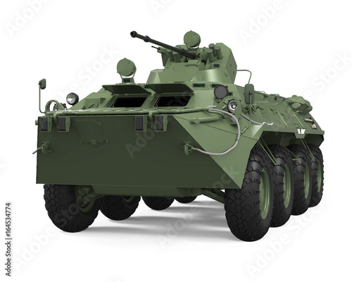 Armoured Personnel Carrier Isolated
