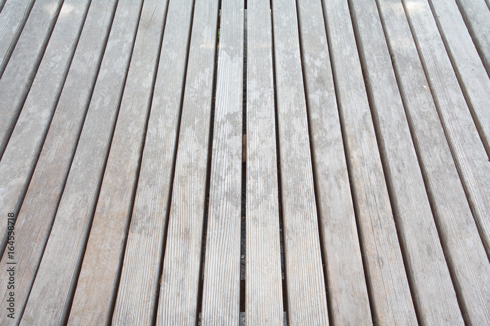 Outdoor wood floor background seamless and pattern