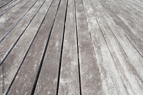 Outdoor wood floor background seamless and pattern