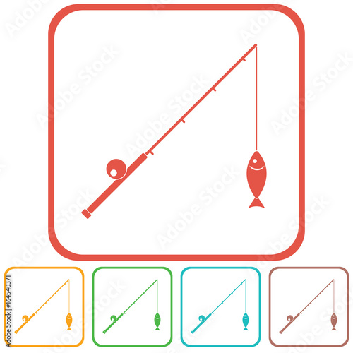 Fishing rod icon