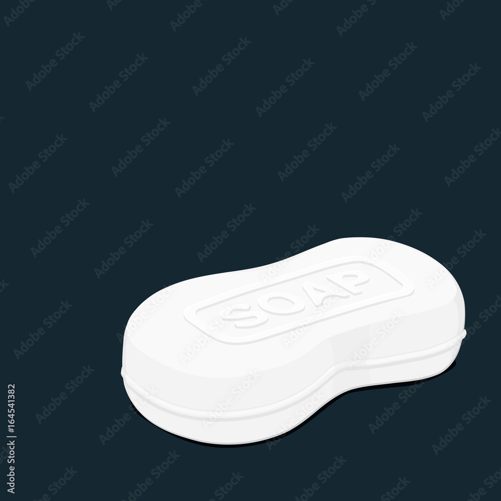 isolated white soap on blue background
isolated white soap on blue background