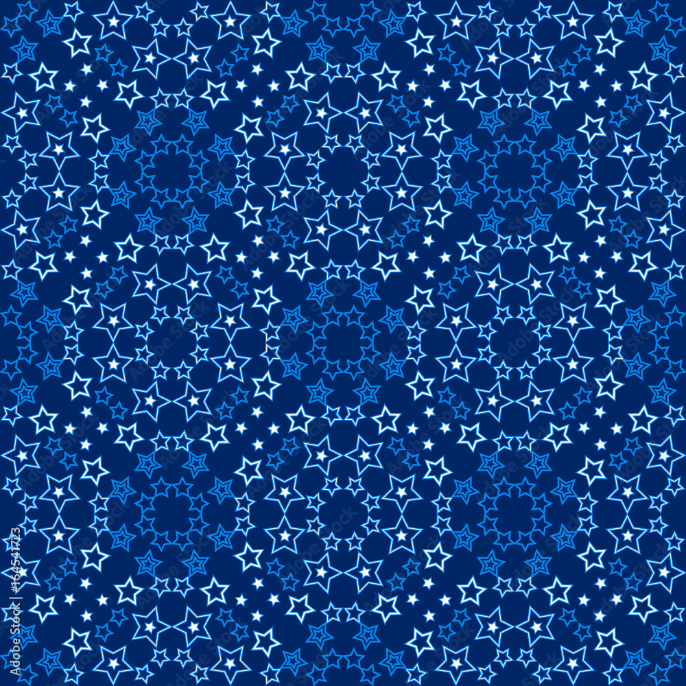 Starry blue pattern Starry blue pattern