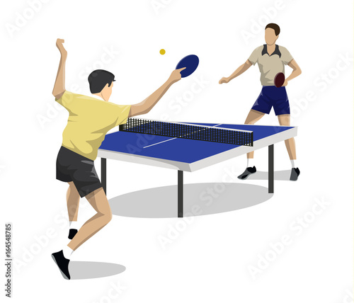 Table tennis two.