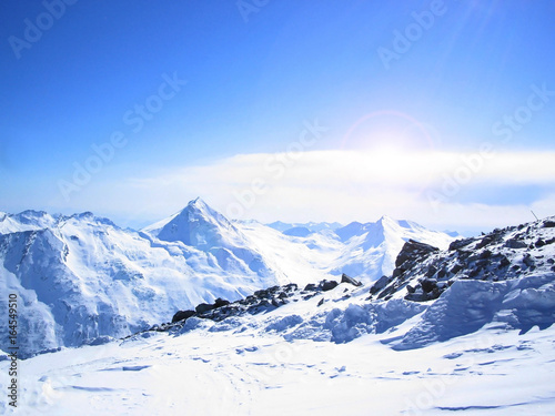 Schweizer Berge im Winter © Theodor