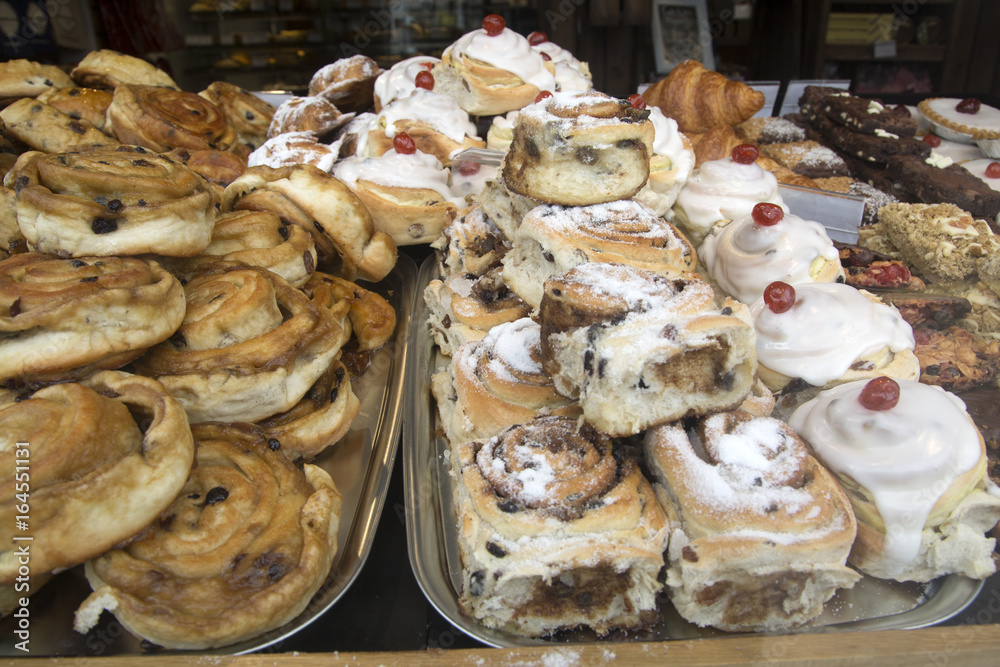 Iced, Chelsea and Current Buns Iced, Chelsea and Current Buns