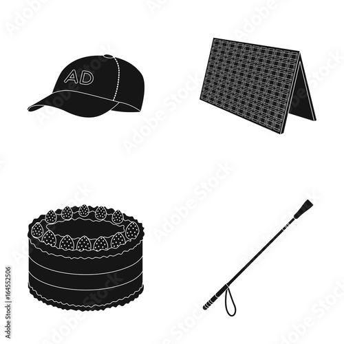 clos, cooking and or web icon in black style.ecology, sport icons in set collection.