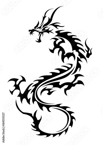 tribal dragon