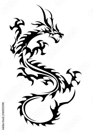 tribal dragon