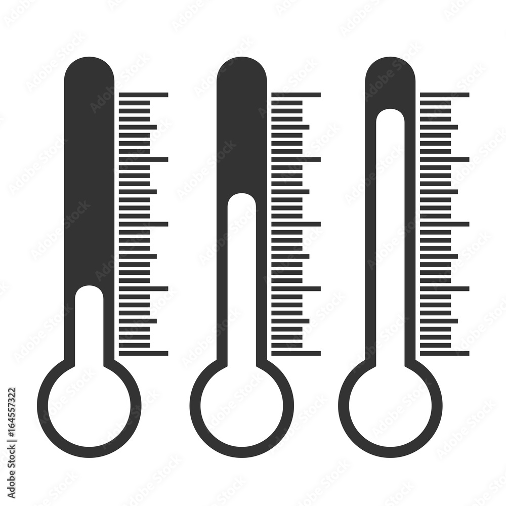 Thermometer icons Thermometer icons