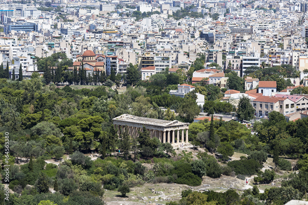 Fototapeta premium Temple of Hephaestus, Athens, Greece, Europe,
