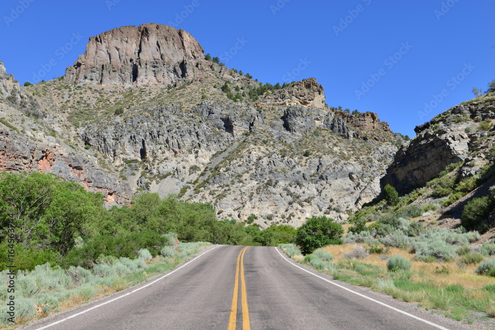 Spring Valley state park in Nevada in summertime.
Spring Valley state park in Nevada in summertime.