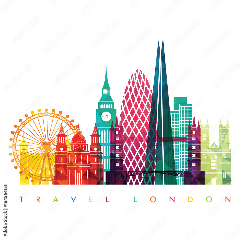London skyline. Vector illustration