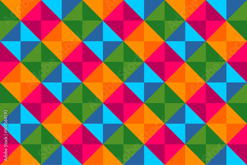 Colorful Diamonds Pattern