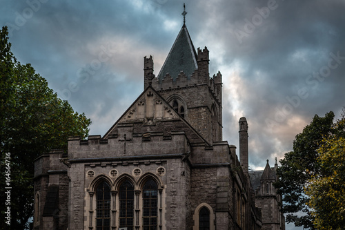 Canvas Print Church in Dublin