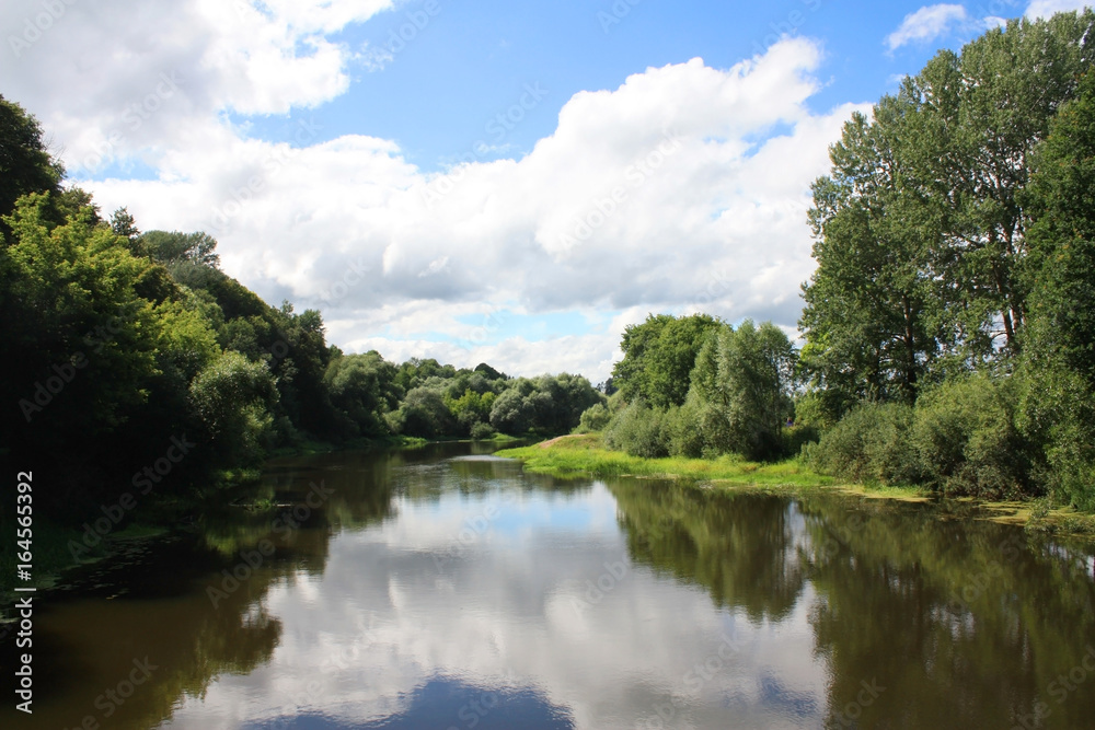 Summer landscape. Russia 