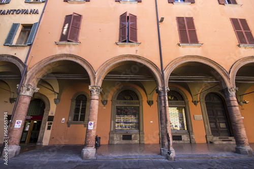 The Porticoes of the medieval city of Bologna, Italy, part of the Unesco Tentative Lists for World Heritage Site.