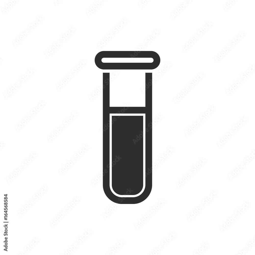 Flask - vector icon. Flask - vector icon.