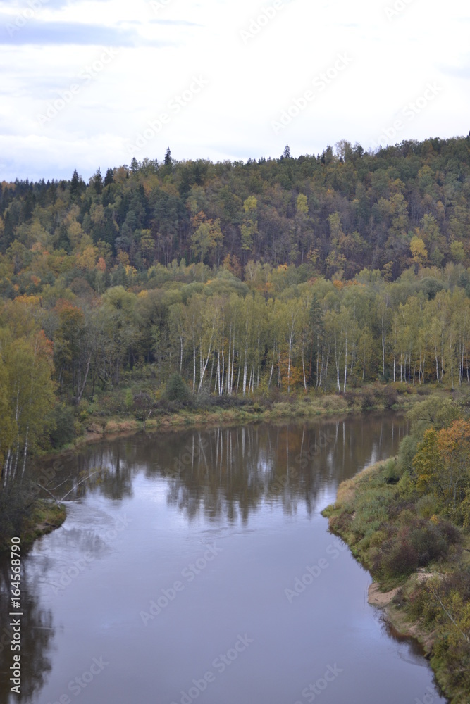 Gauja river Latvia