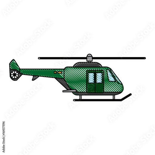 helicopter propelled vehicle rotor transport style