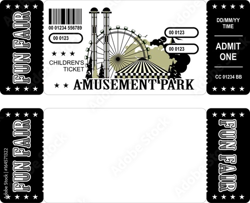 Ticket amusement park