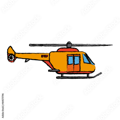 helicopter propelled vehicle rotor transport style