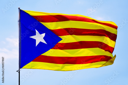 the estelada, the catalan pro-independence flag